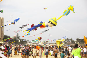 Lee más sobre el artículo Corralejo cierra su festival de cometas con 70.000 asistentes